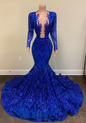 black girl prom dresses mermaid long prom Dress HZ1023